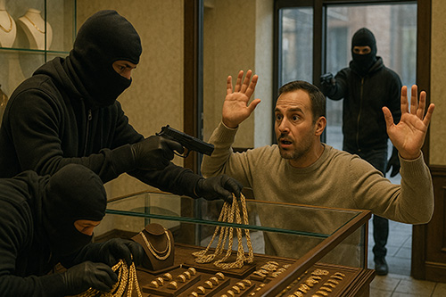 سرقت مسلحانه طلافروشی