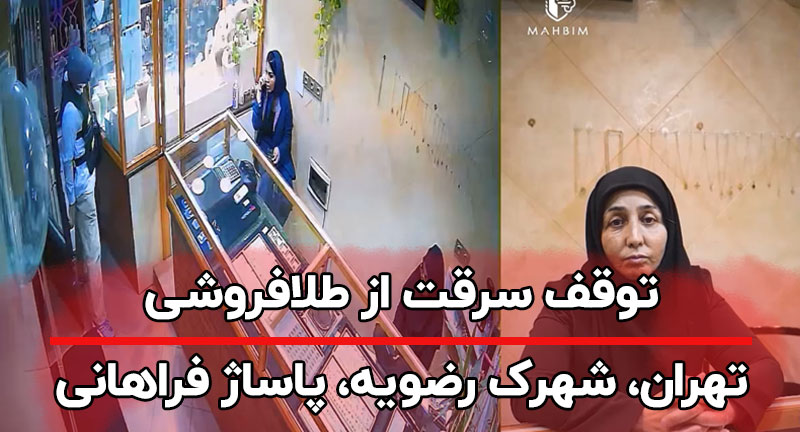 توقف سرقت در تهران توسط مه بیم
